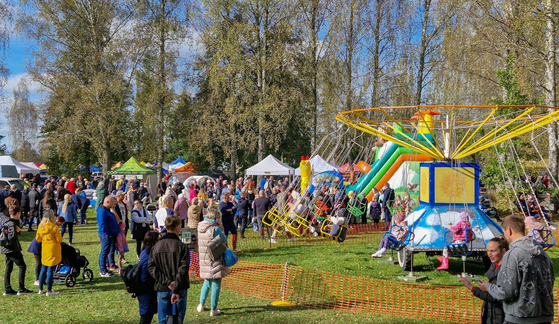 Igal aastal püütakse lastele pakkuda mõnda tegevust või atraktsiooni täiesti tasuta. Lasteala laienemine on toimunud igal aastal. Fotod: Aigar Nagel